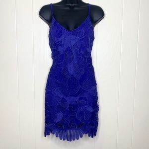 Women’s Express Royal Blue Mini Dress